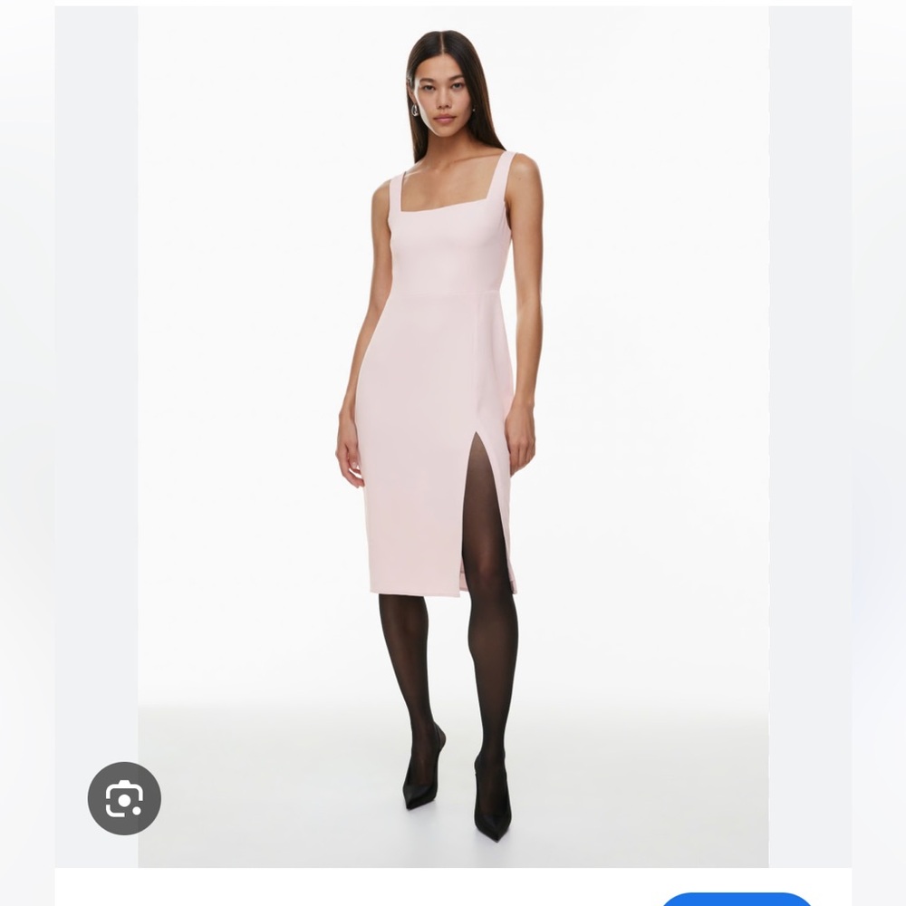 Babaton 90s Slit Midi Dress